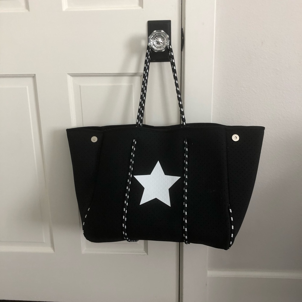 Neoprene Tote Bag with insert clutch